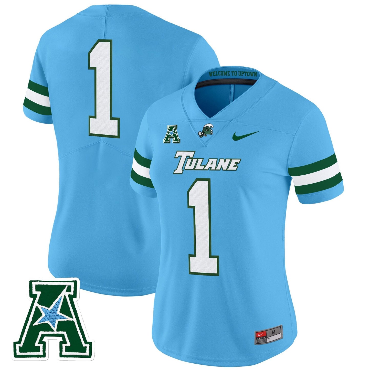 Women's Tulane Green Wave 2025 Vapor Limited Jersey - All Stitched