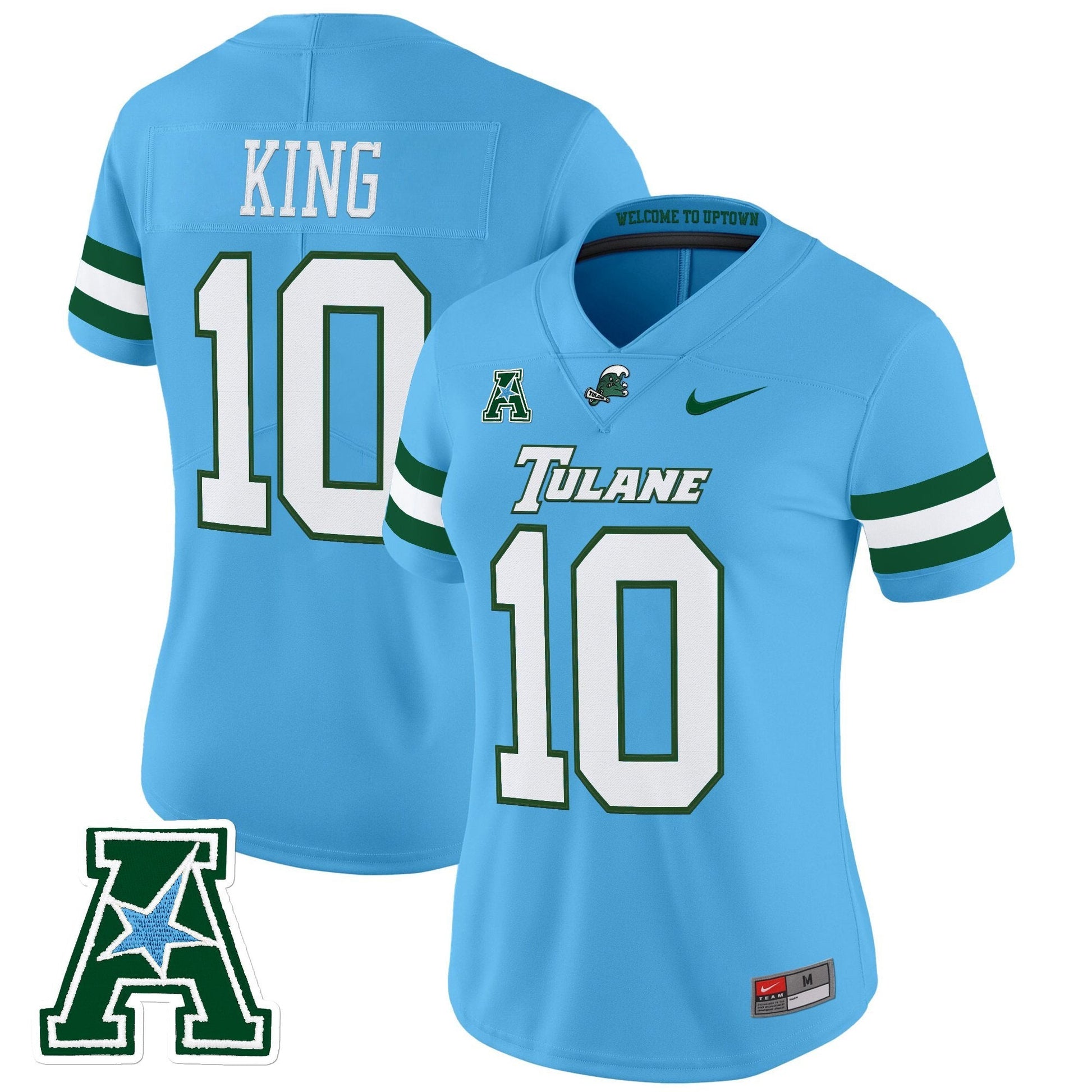 Women's Tulane Green Wave 2025 Vapor Limited Jersey - All Stitched