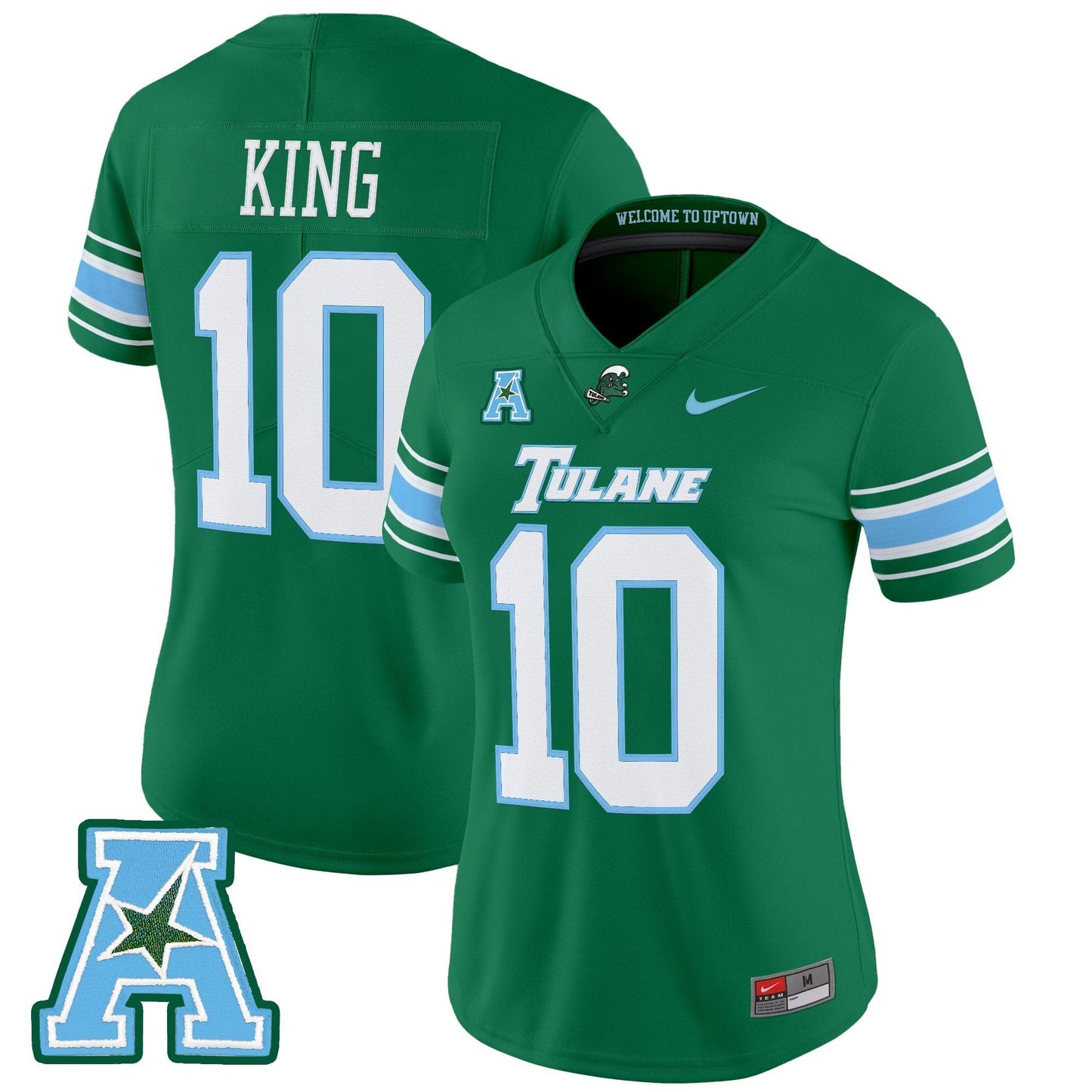 Women's Tulane Green Wave 2025 Vapor Limited Jersey - All Stitched