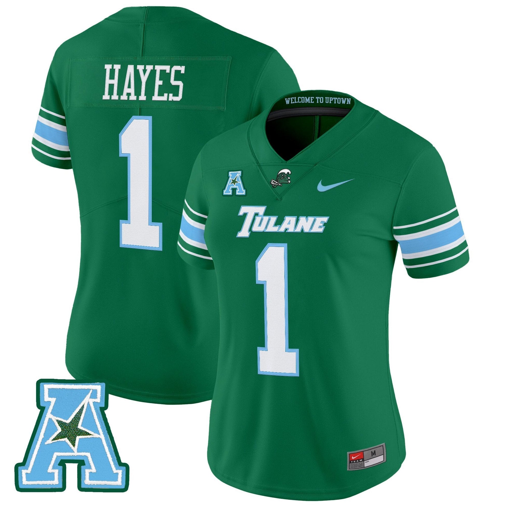 Women's Tulane Green Wave 2025 Vapor Limited Jersey - All Stitched