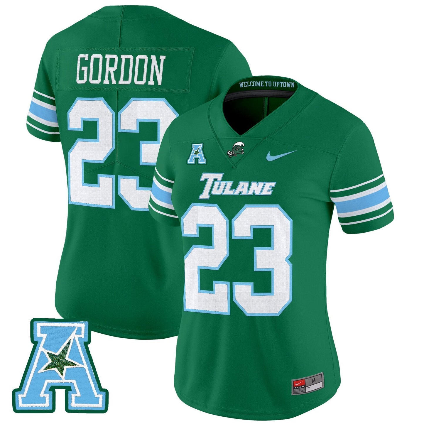 Women's Tulane Green Wave 2025 Vapor Limited Jersey - All Stitched