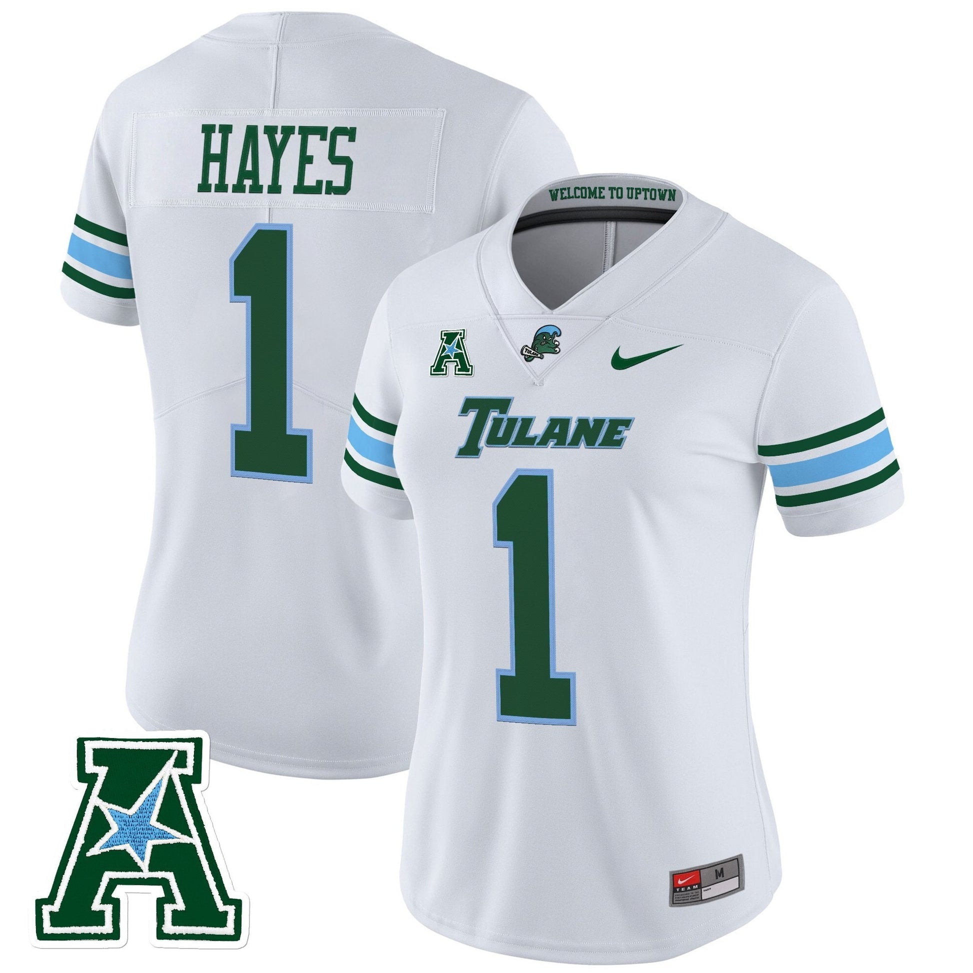 Women's Tulane Green Wave 2025 Vapor Limited Jersey - All Stitched