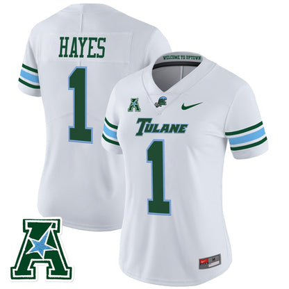 Women's Tulane Green Wave 2025 Vapor Limited Jersey - All Stitched