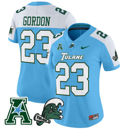 Women's Tulane Green Wave 2025 Vapor Limited Jersey - All Stitched