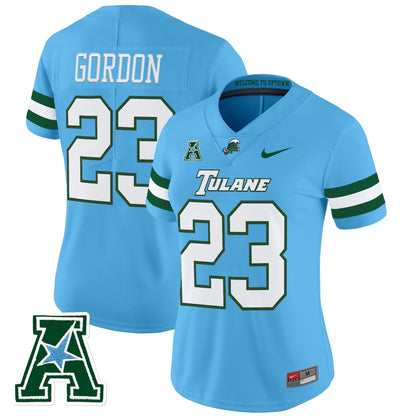 Women's Tulane Green Wave 2025 Vapor Limited Jersey - All Stitched