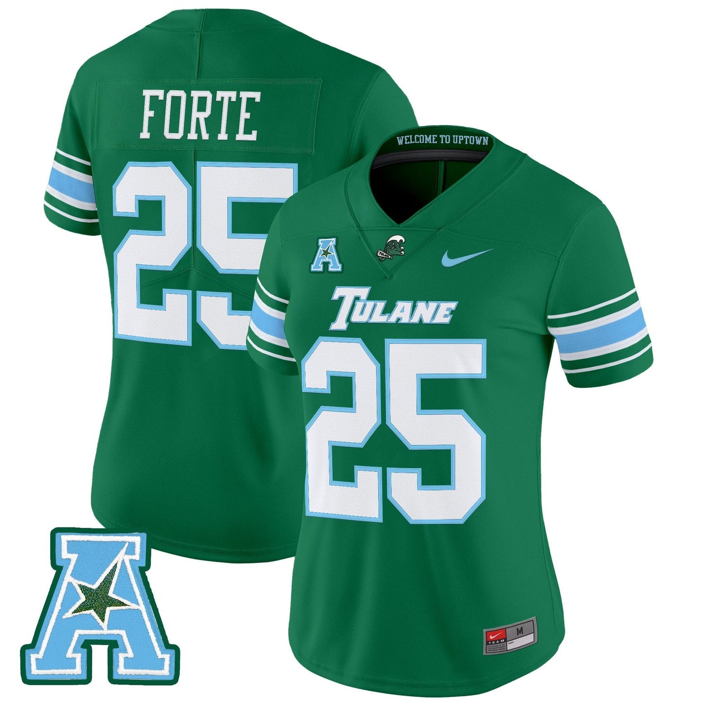 Women's Tulane Green Wave 2025 Vapor Limited Jersey - All Stitched
