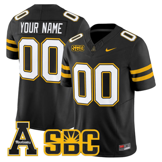 App State Mountaineers 2025 Vapor Limited Custom Jersey - All stitched