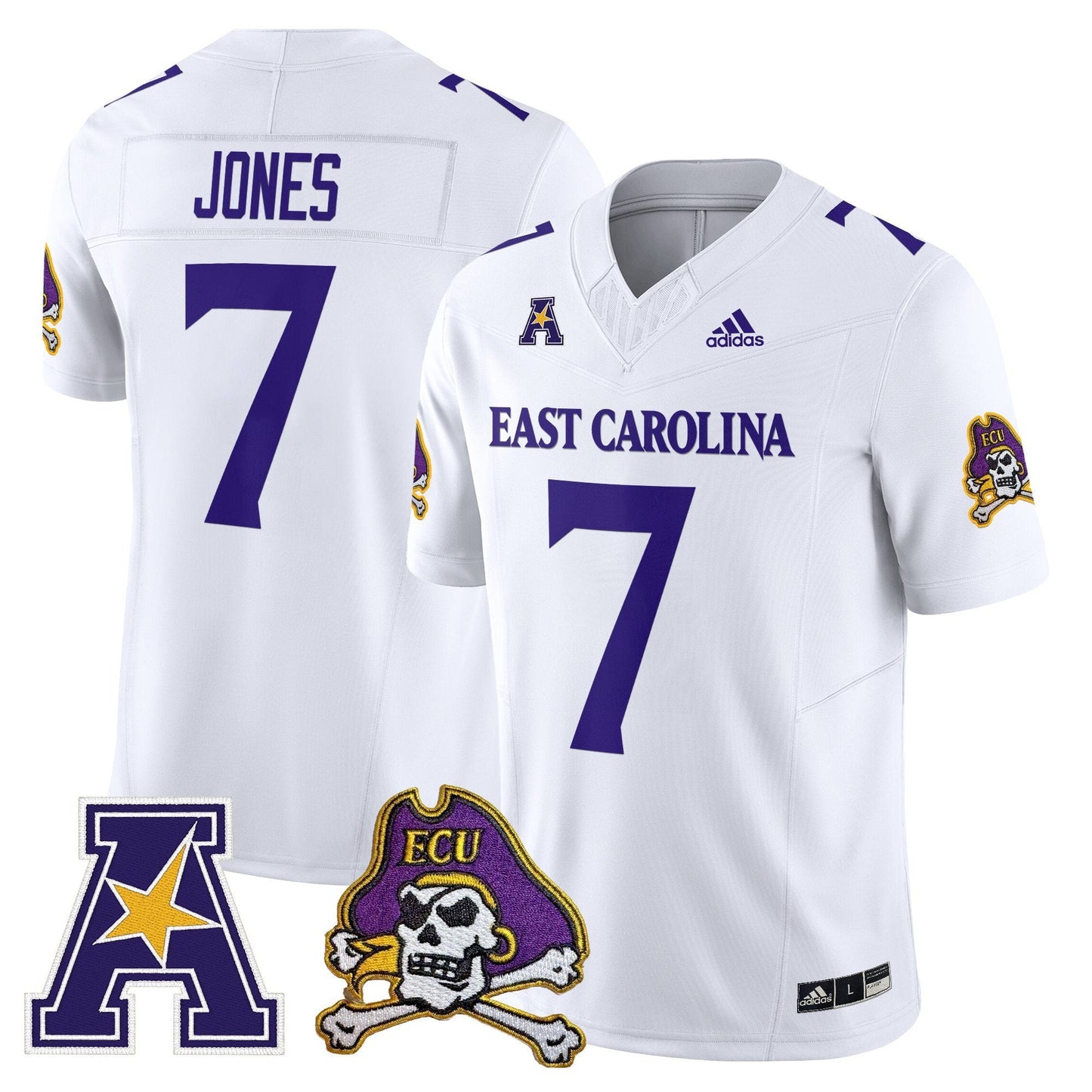 Men's East Carolina Pirates 2025 Vapor Limited Jersey - All Stitched