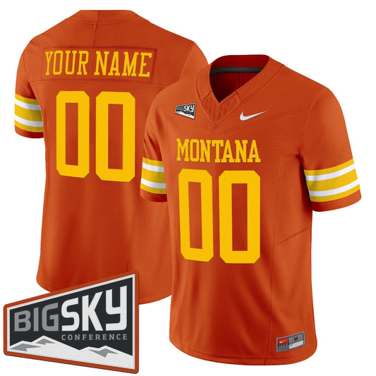Montana Grizzlies 1995 Throwback Vapor Limited Custom Jersey - All Stitched