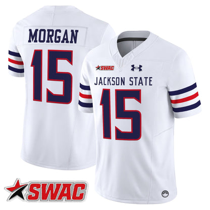 Men's Jackson State Tigers 2025 Vapor Limited Jersey - All Stitched