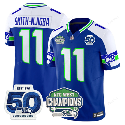 Seattle Seahawks NFC West Division Champions Vapor Limited Jersey V2 - All Stitched