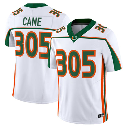 Miami Hurricanes Throwback Vapor Limited Jersey - All Stitched