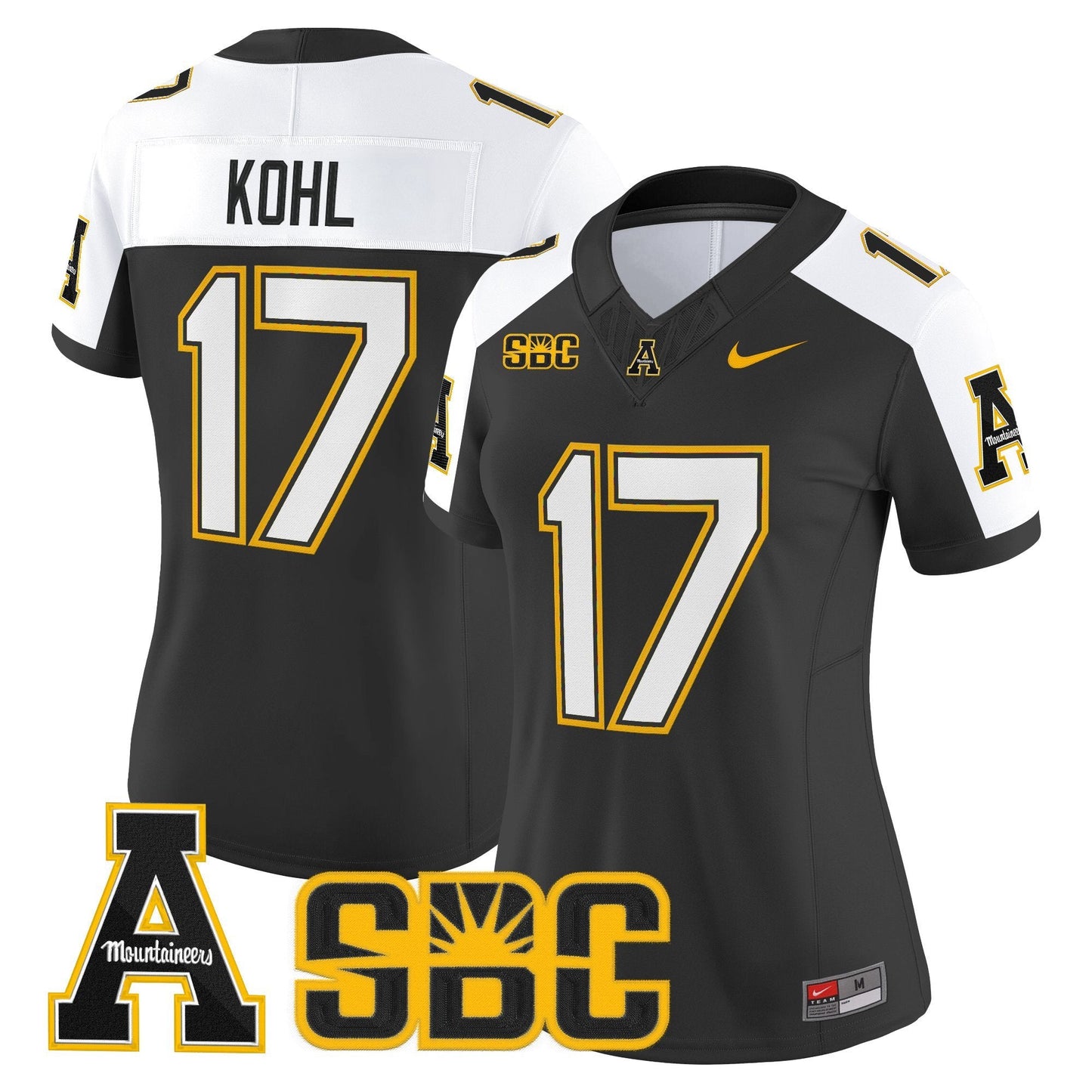 Women's App State Mountaineers 2025 Vapor Limited Jersey - All stitched