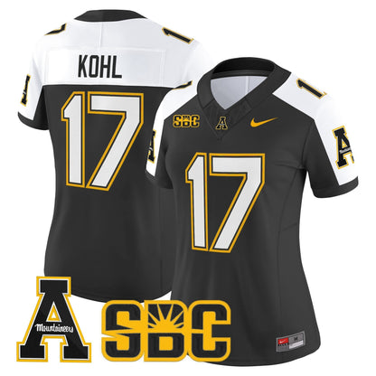 Women's App State Mountaineers 2025 Vapor Limited Jersey - All stitched