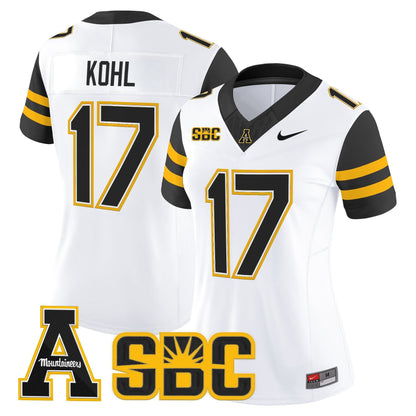 Women's App State Mountaineers 2025 Vapor Limited Jersey - All stitched