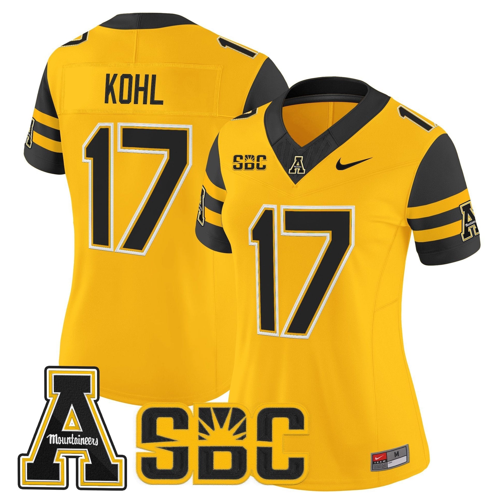 Women's App State Mountaineers 2025 Vapor Limited Jersey - All stitched