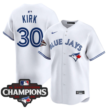 Men's Toronto Blue Jays 2025 AL East Division Champions Vapor Premier Limited Jersey - All Stitched