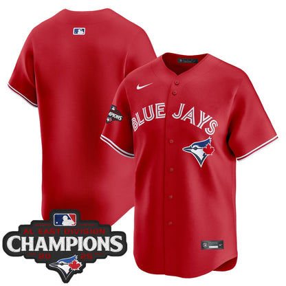 Men's Toronto Blue Jays 2025 AL East Division Champions Vapor Premier Limited Jersey - All Stitched