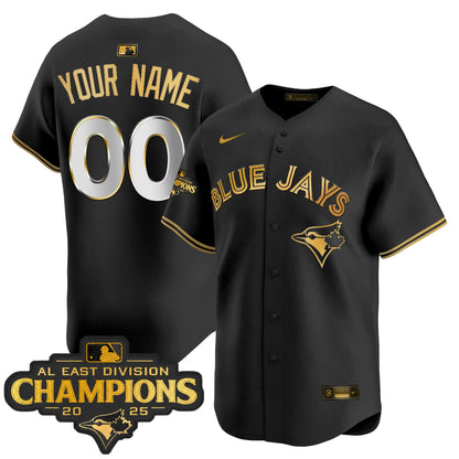 Toronto Blue Jays 2025 AL East Division Champions Vapor Premier Limited Custom Jersey - All Stitched
