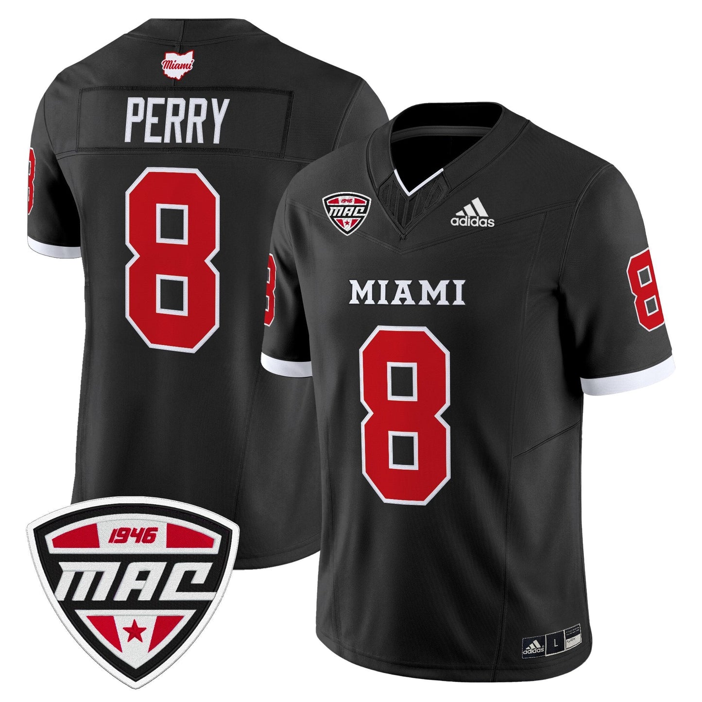 Men's Miami (OH) RedHawks 2025 Vapor Limited Jersey - All Stitched