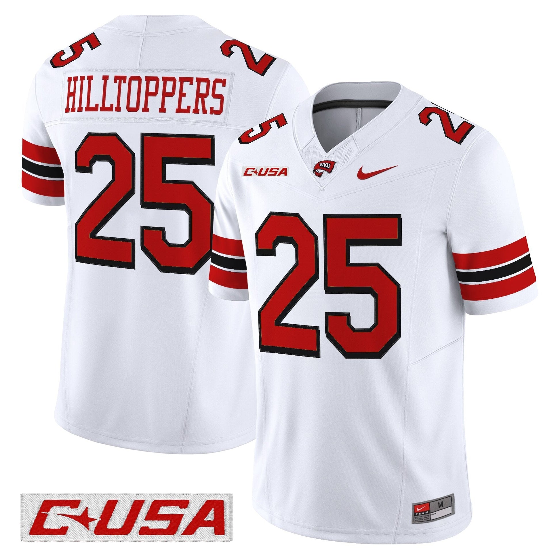 Men's Western Kentucky Hilltoppers 2025 Vapor Limited Jersey - All Stitched
