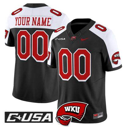 Western Kentucky Hilltoppers 2025 Vapor Limited Custom Jersey - All Stitched