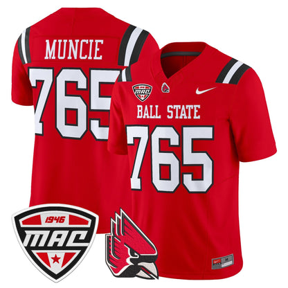 Men's Ball State Cardinals 2025 Vapor Limited Jersey - All Stitched