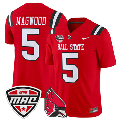 Men's Ball State Cardinals 2025 Vapor Limited Jersey - All Stitched