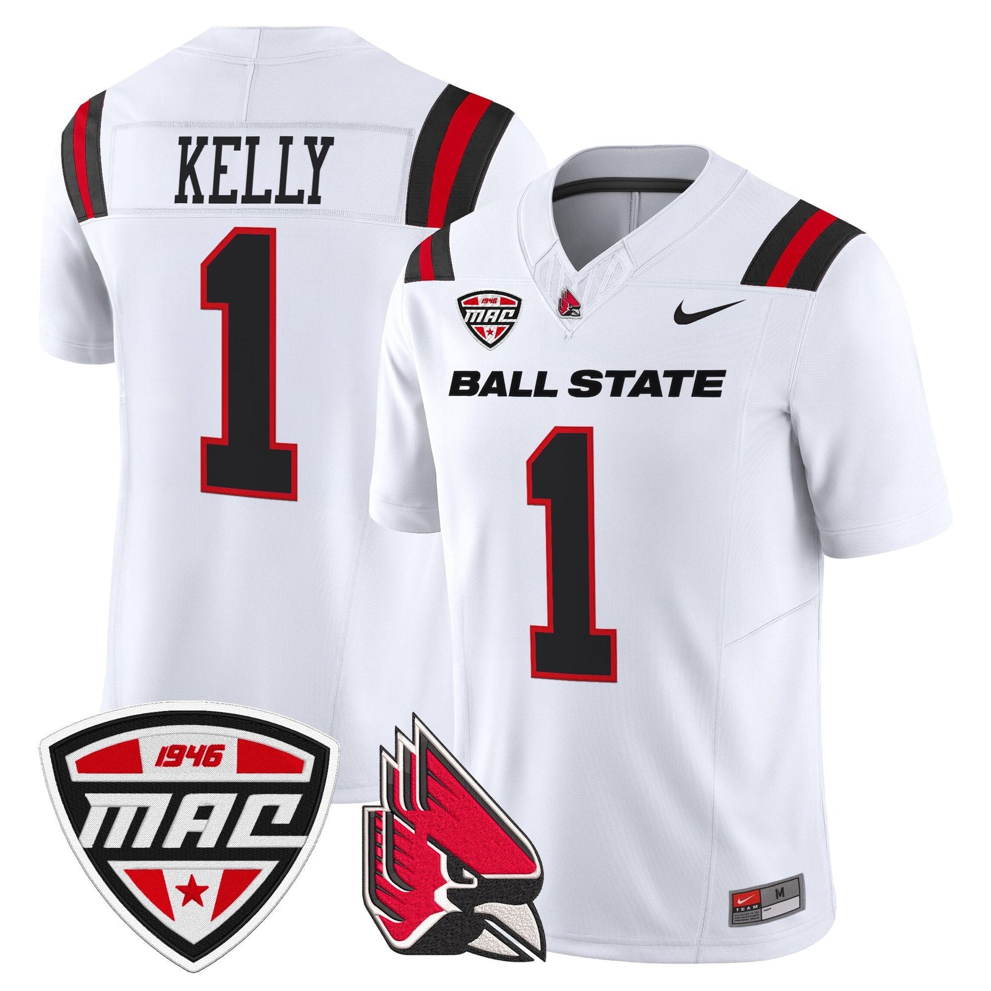 Men's Ball State Cardinals 2025 Vapor Limited Jersey - All Stitched