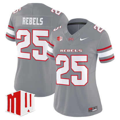 Women's UNLV Rebels 2025 Vapor Limited Jersey - All Stitched
