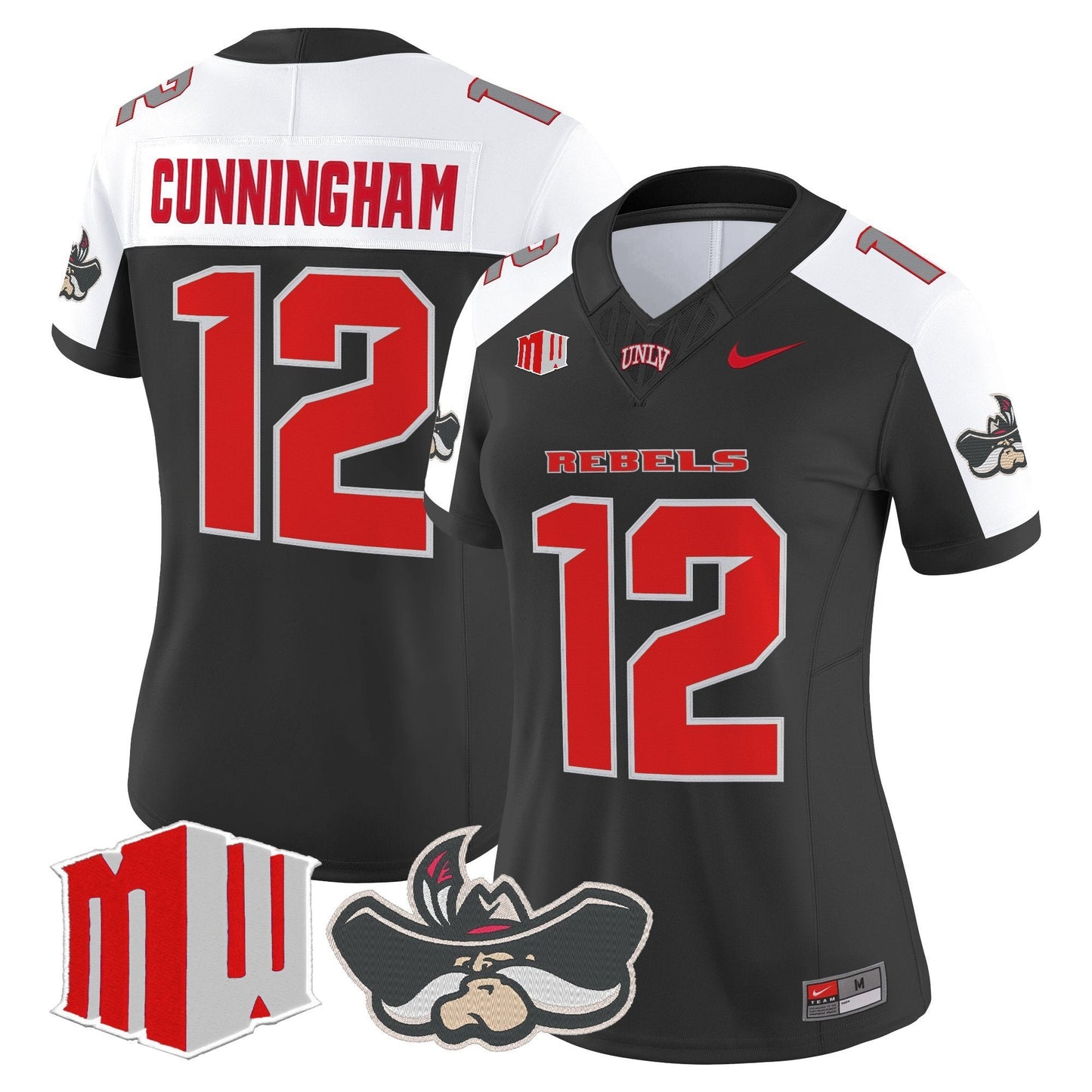 Women's UNLV Rebels 2025 Vapor Limited Jersey - All Stitched