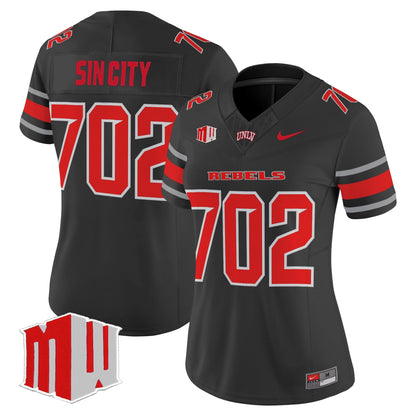Women's UNLV Rebels 2025 Vapor Limited Jersey - All Stitched