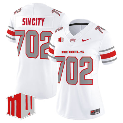 Women's UNLV Rebels 2025 Vapor Limited Jersey - All Stitched