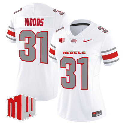 Women's UNLV Rebels 2025 Vapor Limited Jersey - All Stitched