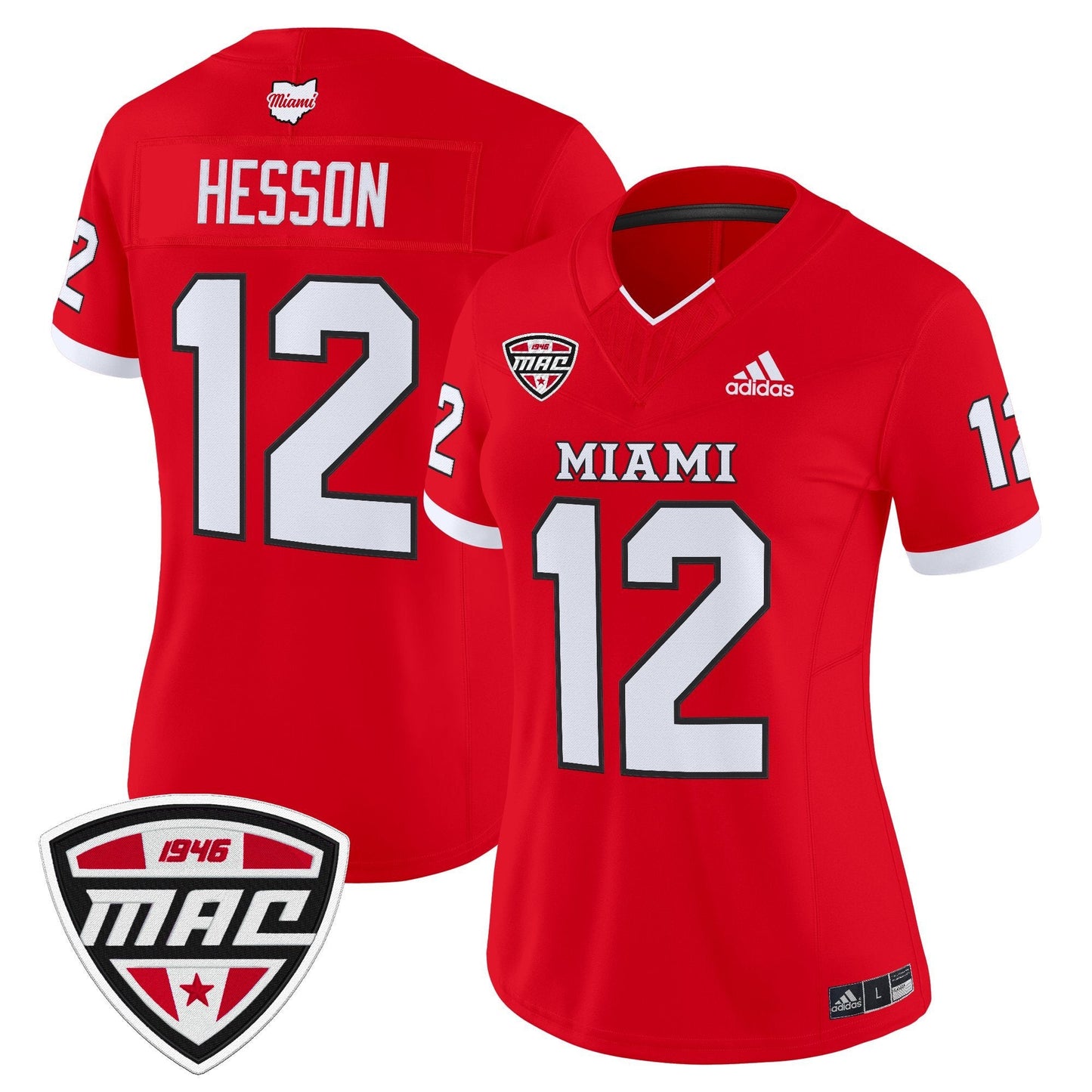 Women's Miami (OH) RedHawks 2025 Vapor Limited Jersey - All Stitched