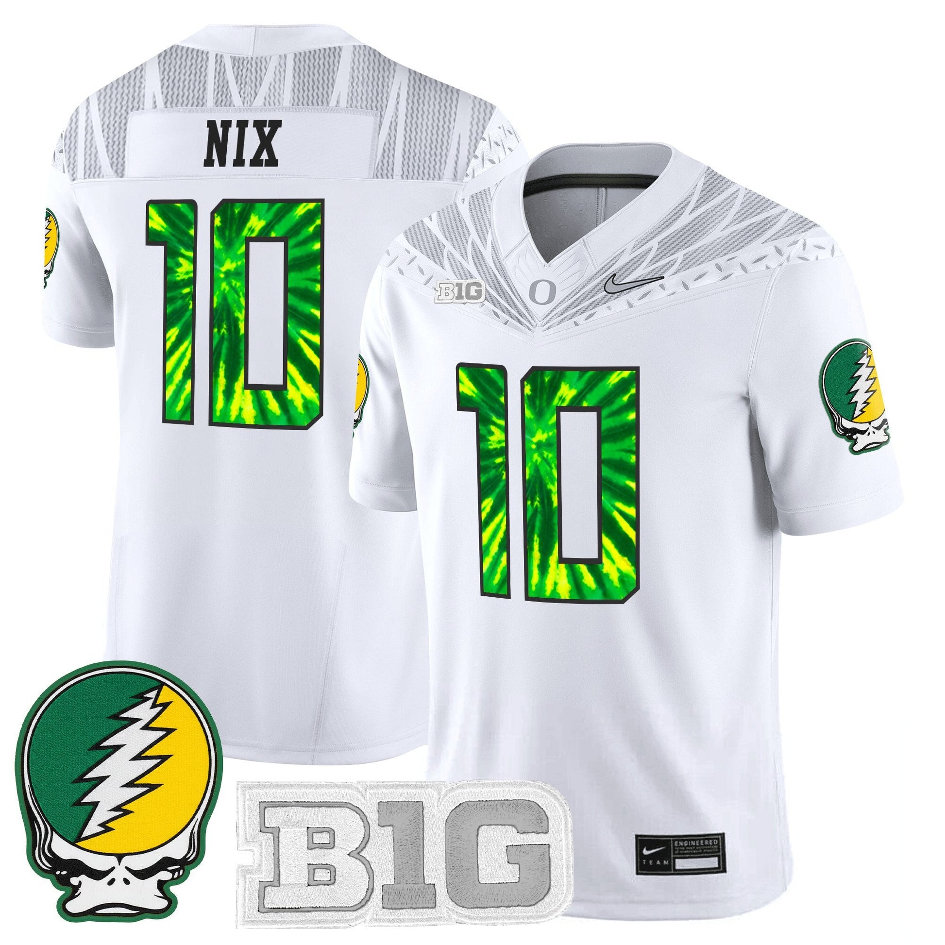 Men's Oregon Ducks 2025 "Grateful Ducks" Vapor Limited Jersey - All Stitched