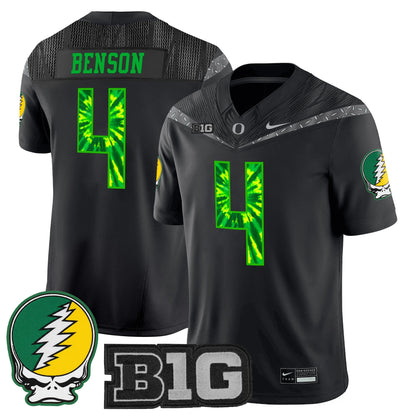 Men's Oregon Ducks 2025 "Grateful Ducks" Vapor Limited Jersey - All Stitched
