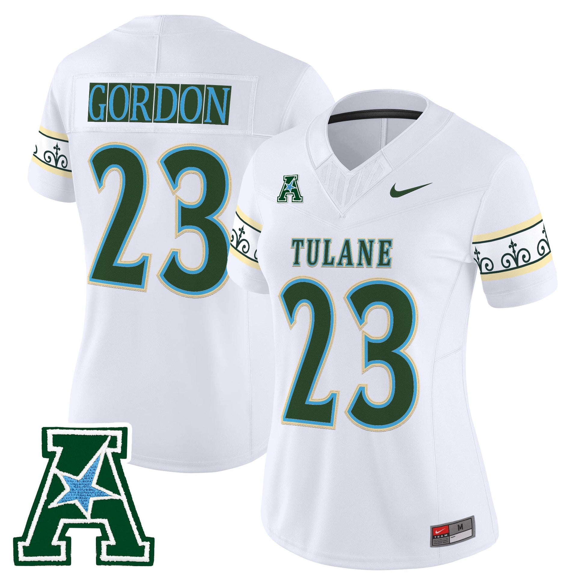 Women's Tulane Green Wave 2025 'City Edition' Vapor Limited Jersey - All Stitched