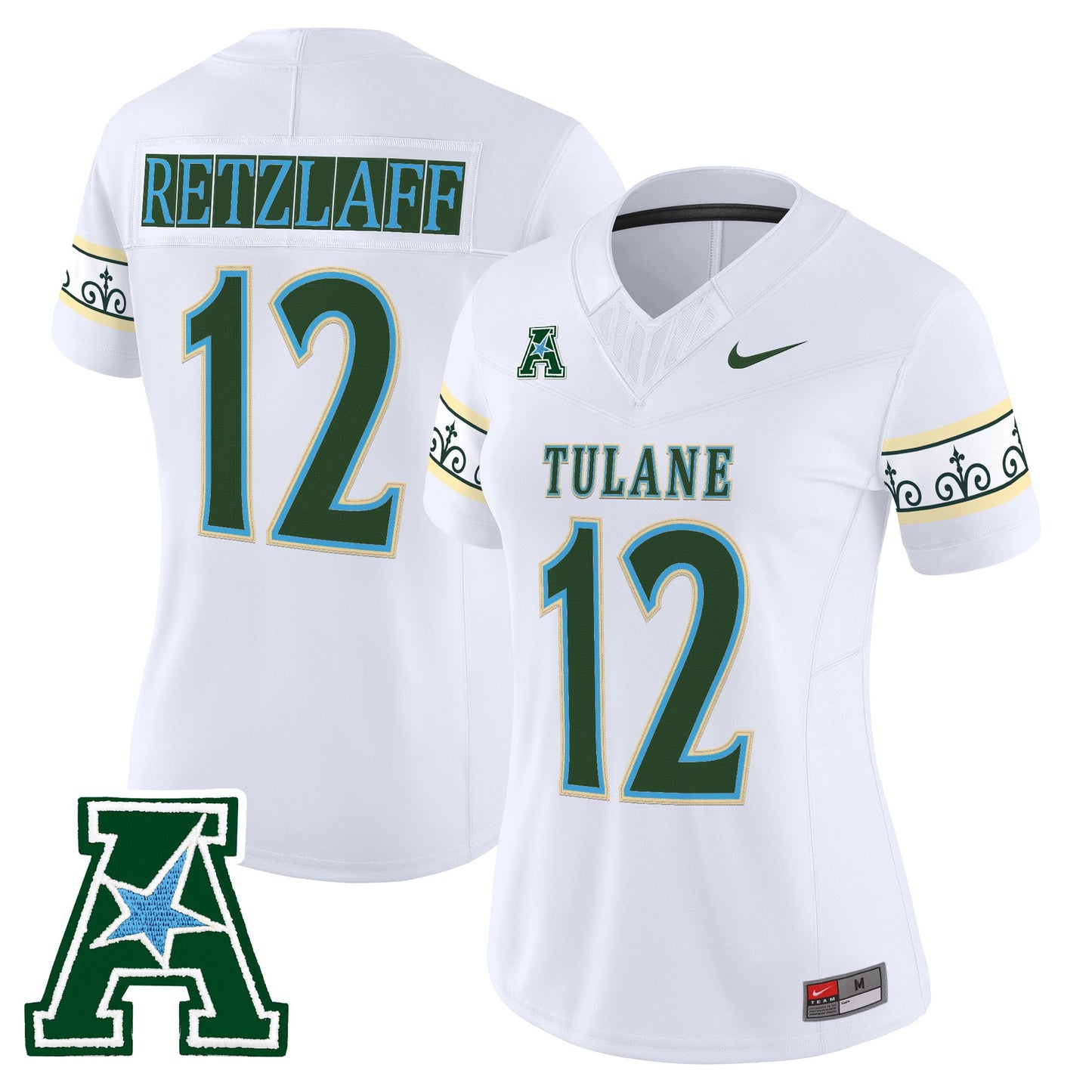 Women's Tulane Green Wave 2025 'City Edition' Vapor Limited Jersey - All Stitched