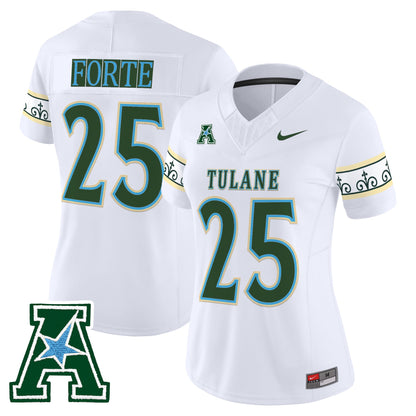 Women's Tulane Green Wave 2025 'City Edition' Vapor Limited Jersey - All Stitched