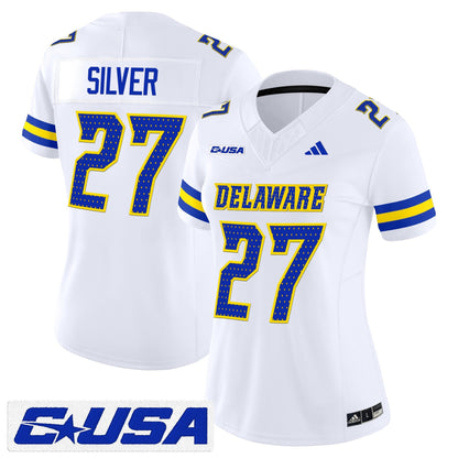 Women's Delaware Blue Hens 2025 Vapor Limited Jersey - All Stitched