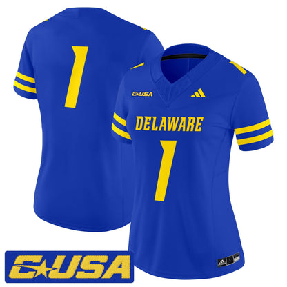 Women's Delaware Blue Hens 2025 Vapor Limited Jersey - All Stitched