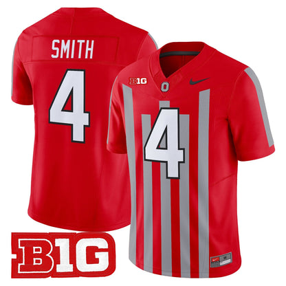 Men's Ohio State Buckeyes Throwback Vapor Limited Jersey - All Stitched