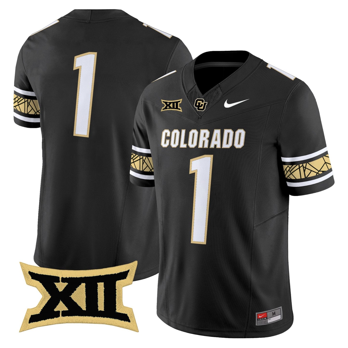 Men's Colorado Buffaloes 2025 Vapor Limited Jersey V2 - All Stitched