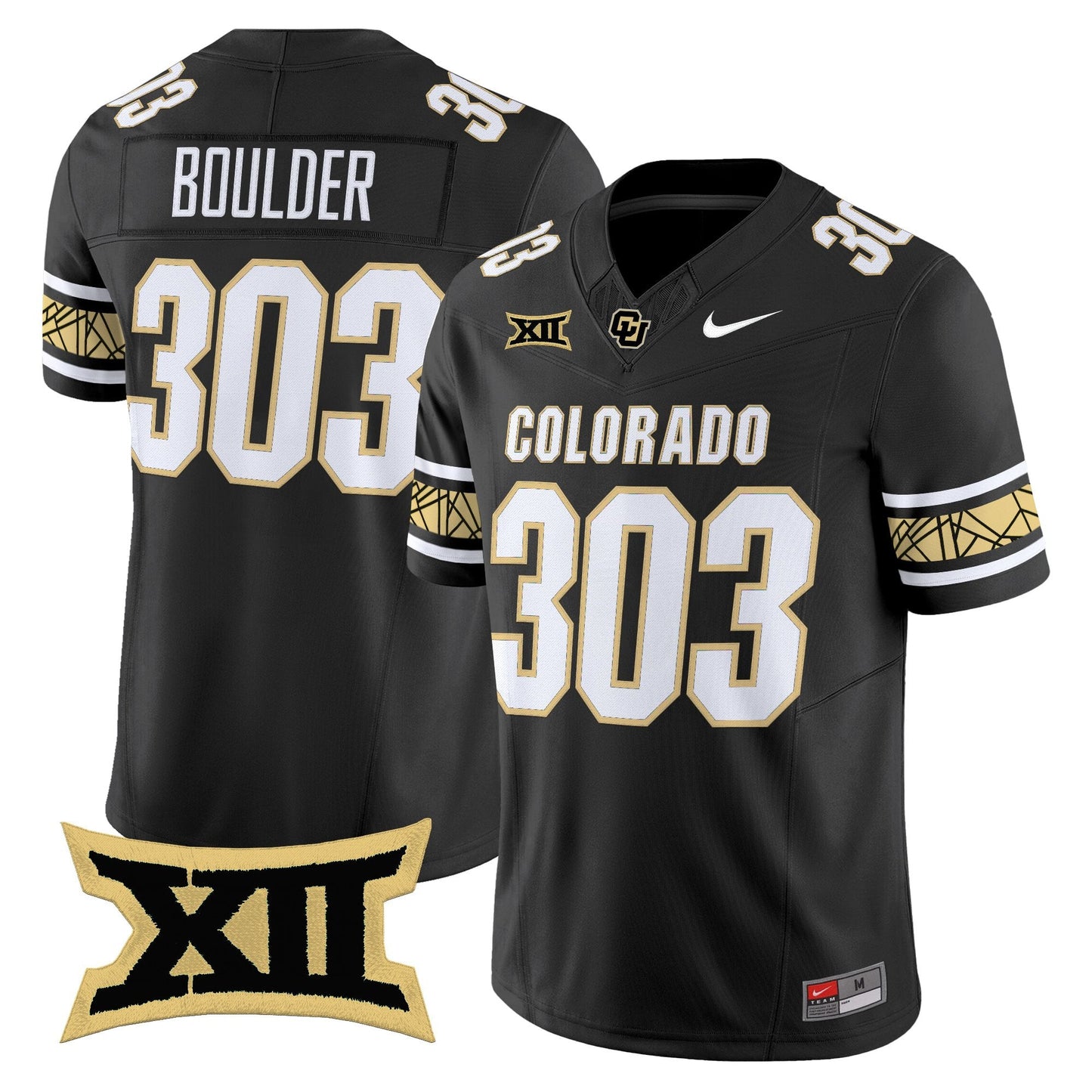 Men's Colorado Buffaloes 2025 Vapor Limited Jersey V2 - All Stitched