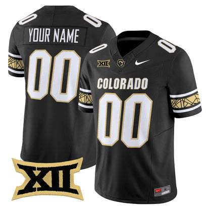 Colorado Buffaloes 2025 Vapor Limited Custom Jersey V2 - All Stitched