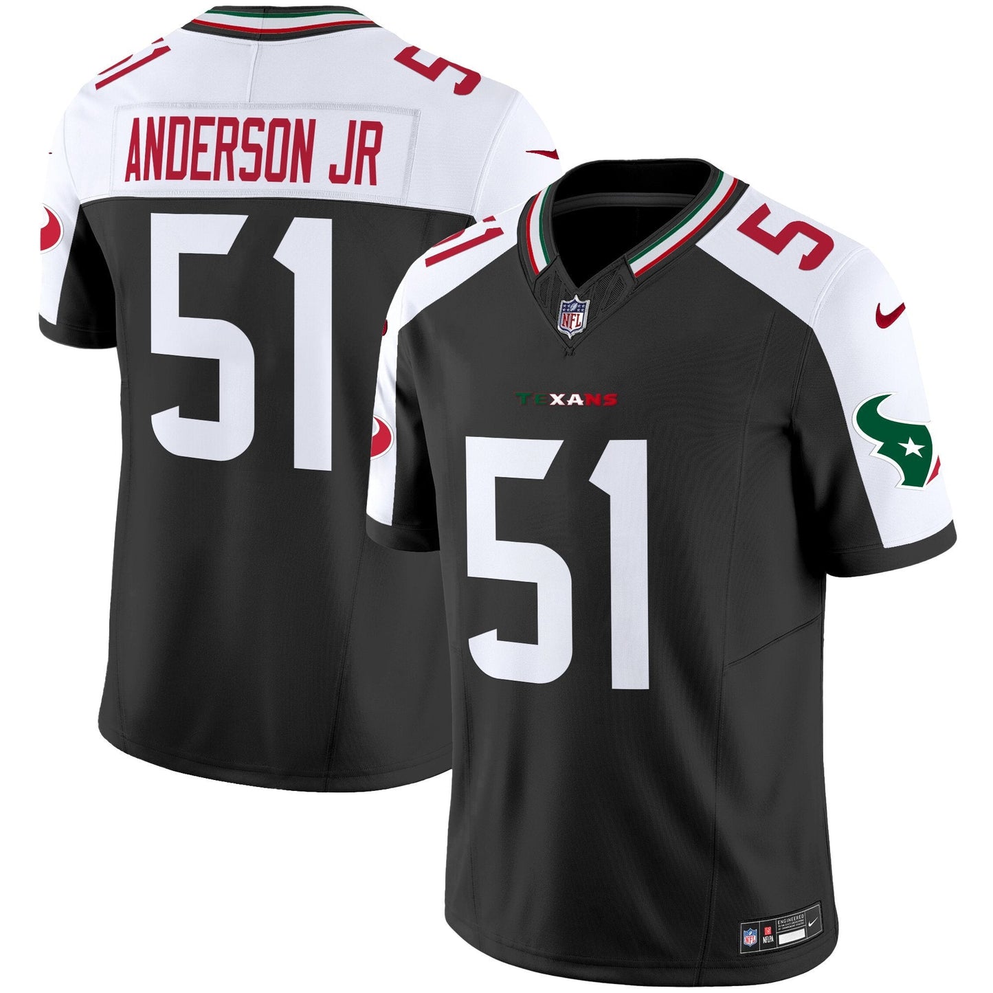 Men's Houston Texans Mexico Vapor Limited Jersey - All Stitched