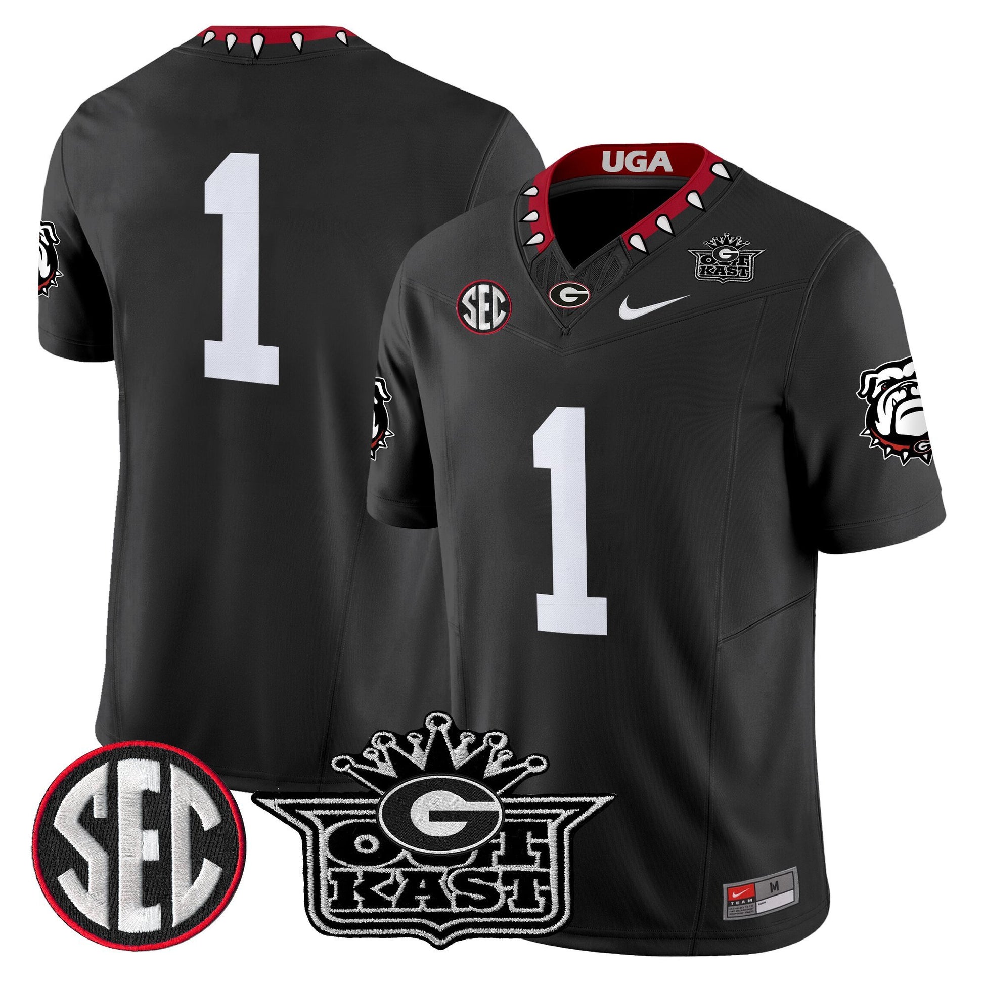 Men's Outkast x Georgia Bulldogs Vapor Limited Jersey - All stitched
