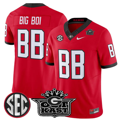 Men's Outkast x Georgia Bulldogs Vapor Limited Jersey - All stitched