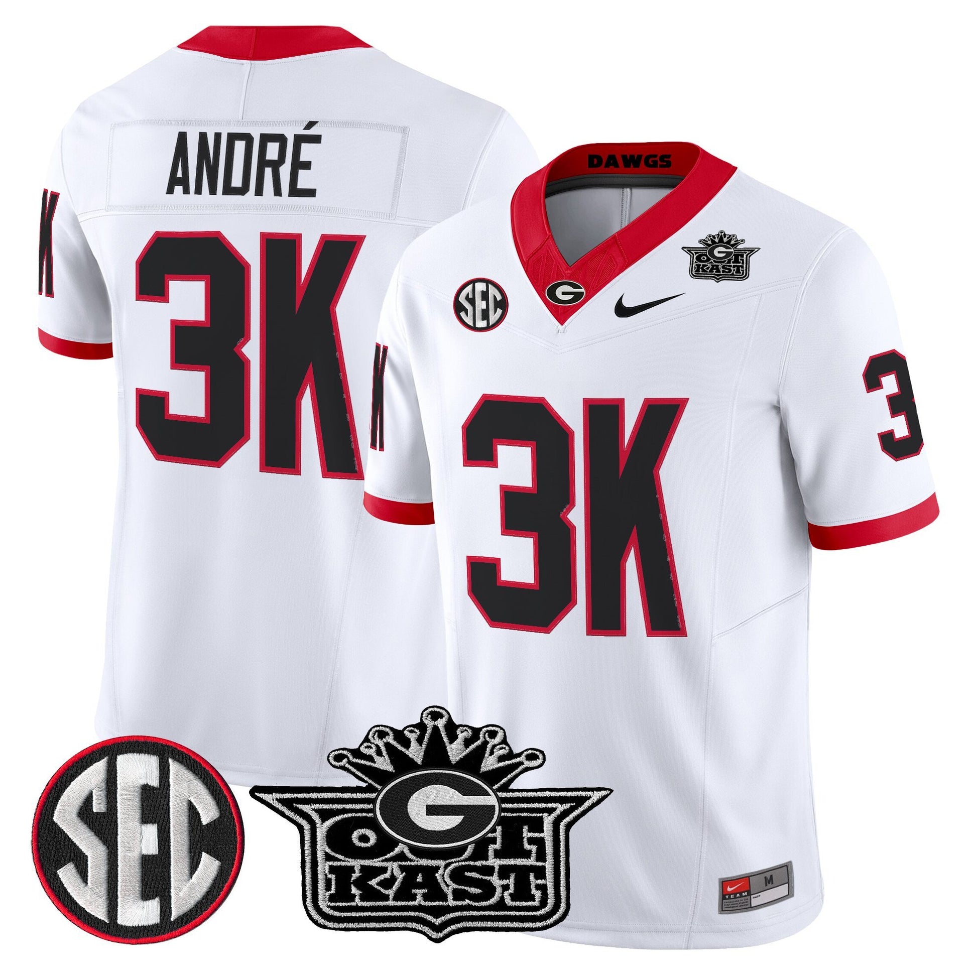 Men's Outkast x Georgia Bulldogs Vapor Limited Jersey - All stitched